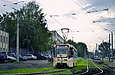 КТМ-19КТ #3109 6-го маршрута на Салтовском шоссе перед поворотом в Салтовский переулок