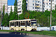 КТМ-19КТ #3110 6-го маршрута на проспекте Тракторостроителей в районе улицы Тимуровцев
