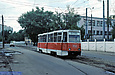 КТМ-5М3 #750 13-го маршрута в Лосевском переулке в районе Пискуновского переулка