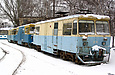 Э-4 в ряду электровозов на территории Депо №1 (бывшего Ленинского трамвайного депо)