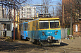 Э-4 на въезде в Коминтерновское трамвайное депо