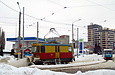 Снегоочиститель ГС-4 #18 на перекрестке улицы Клочковской и Рогатинского проезда