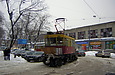 Снегоочиститель СХ-2 #6 на перекрестке улиц Тринклера и Маяковского