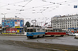 ВТП-2 с неисправным вагоном Tatra-T3SUCS #3037 на перекрестке улиц Евгения Котляра и Полтавский Шлях