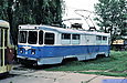 ВТП-4 в открытом парке Октябрьского трамвайного депо