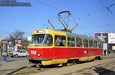 Tatra-T3SU #1508 6-го маршрута на Пролетарской площади