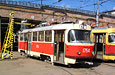 Tatra-T3SU #1754 в Коминтерновском трамвайном депо
