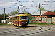 Tatra-T3SU #1833 6-го маршрута на перекрстке улицы Академика Павлова и Салтовского переулка