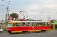 Tatra-T3SU #1856 6-го маршрута пересечении Московского проспекта и площади Восстания