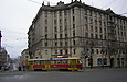 Tatra-T3SU #1887 6-го маршрута на площади Конституции