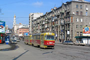 Tatra-T3SU #3003-3004 на улице Университетской в районе улицы Кузнечной