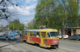 Tatra-T3SU #3007 27-го маршрута на улице Полевой за пересечением с улицей Плехановской