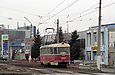 Tatra-T3SU #3007 20-го маршрута на улице Клочковской возле улицы Ивановской