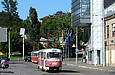 Tatra-T3SU #3007 12-го маршрута в Рогатинском проезде в районе улицы Клочковской