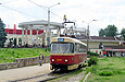 Tatra-T3SU #3007 12-го отправился с конечной станции "Южный вокзал"