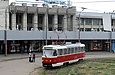 Tatra-T3SUCS #3007 7-го маршрута перед отправлением с конечной "Южный вокзал"