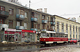 Tatra-T3SUCS #3007 27-го маршрута на улице Молочной возле перекрестка с проспектом Гагарина