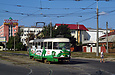 Tatra-T3SUCS #3007 5-го маршрута на улице Морозова возле перекрестка с проспектом Героев Сталинграда