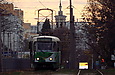 Tatra-T3SUCS #3007 27-го маршрута на площади Защитников Украины