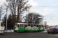 Tatra-T3SUCS #3007 27-го маршрута на перекрестке улицы Академика Павлова и Московского проспекта
