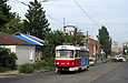 Т3-ВПСт #3010 6-го маршрута на улице Гольдберговской в районе Финьковского переулка