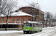Tatra-T3SUCS #3014 20-го маршрута на улице Большой Панасовской возле Клочковского переулка