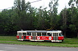 Tatra-T3SUCS #3014 20-го маршрута на улице Клочковской возле перекрестка с переулком Отакара Яроша
