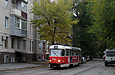 Tatra-T3SUCS #3014 12-го маршрута на улице Тринклера возле улицы Культуры