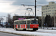 Tatra-T3SUCS #3014 20-го маршрута на проспекте Победы в районе поликлиники №8