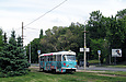Tatra-T3SU #3016 20-го маршрута на улице Клочковской в районе Сосновой горки