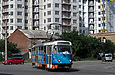 Tatra-T3SUCS #3019 20-го маршрута поворачивает с улицы Большой Панасовской на улицу Котляра
