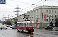 Tatra-T3SUCS #3021 6-го маршрута на Московском проспекте напротив улицы Тарасовской
