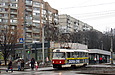Tatra-T3SUCS #3022 27-го маршрута на улице Героев Труда возле перекрестка с улицей Гвардейцев Широнинцев