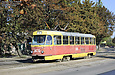 Tatra-T3SU #3036 1-го маршрута на улице Котлова