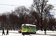 Tatra-T3A #3036 27-го маршрута на перекрестке улицы Академика Павлова и Московского проспекта