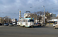 Tatra-T3SU #3042 7-го маршрута на площади Ирины Бугримовой