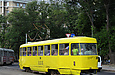 Tatra-T3SU #3042 27-го маршрута в начале улицы Академика Павлова