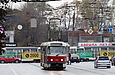 Tatra-T3SUCS #3042 6-го маршрута на улице Евгения Котляра возле РК "Южный вокзал"