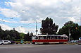 Tatra-T3SUCS #3042 8-го маршрута на площади Защитников Украины