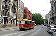 Tatra-T3SU #3045 12-го маршрута на улице Маяковского