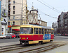 Tatra-T3SU #3045 6-го маршрута на площади Павловской перед поворотом на площадь Сергиевскую