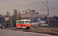 Tatra-T3 #3050 20-го маршрута на Новоивановском мосту