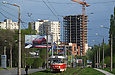 Tatra-T3 #3050 20-го маршрута на улице Клочковской в районе Сосновой Горки