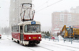 Tatra-T3SU #3050 20-го маршрута на улице Клочковской возле улицы Павловской