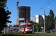 Tatra-T3SU #3056 20-го маршрута на улице Клочковской возле улицы Лопанской