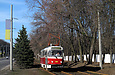 Т3-ВПСт #3056 12-го маршрута на Белгородском шоссе между улицами Макаренко и Деревянко
