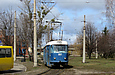 Tatra-T3SU #3057 20-го маршрута отправился от конечной станции "Проспект Победы"