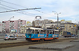 Tatra-T3A #3057 6-го маршрута на улице Плехановской возле стадиона "Металлист"