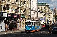 Tatra-T3A #3057 6-го маршрута на Московском проспекте в районе переулка Короленко