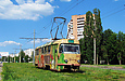 Tatra-T3SU #3059 20-го маршрута на проспекте Победы в районе улицы Ахсарова